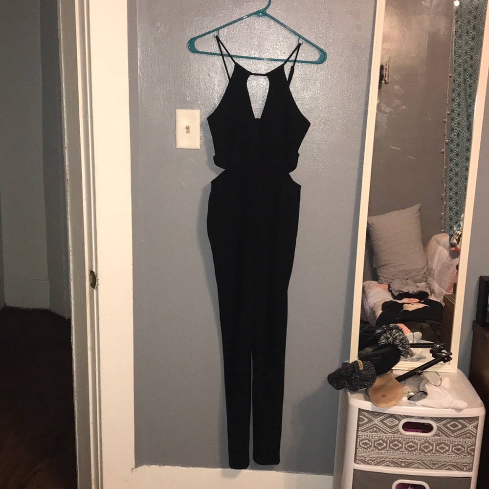Charlotte Russe black jumpsuit